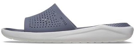 Crocs Unisex Adulto LiteRide Slide Ciabatta, Storm, 37/38 EU
