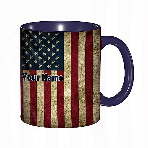 Taza divertida de cerámica de 14 onzas, Personalizado Americano Personalizado con Tu Nombre Cálido Imprimir,apta para lavavajillas, regalos de computadora,regalos geek para hombres, taza de ciencia