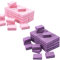 100 Pcs Grit Sponge Nail Buffers Durable Mini Nail Buffer Universal Double Sided Buffing Block for Natural Nails Sanding Manicure Tools Shaping and Polishing Nails