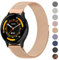 Oumida für Garmin Venu 2 Armband/Venu 3 / Garmin Vivoactive 4 45mm Armbänder Damen Herren, 22mm Metall Uhrenarmband Edelstahl Mesh mit Magnet Ersatzarmband für Garmin Forerunner 255/265/745/255 Music