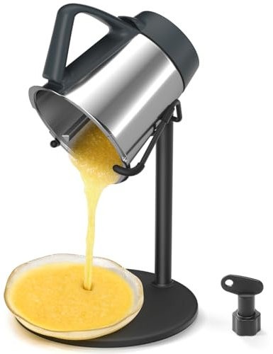 Inwee Support De Pot De Mélange pour Thermomix TM6, TM5, TM31, Alternative à La Spatule, Acier Inoxydable, Facilite La Prise Et Le Retrait des Aliments, avec Démouleur Accessoires Thermomix Vorwerk