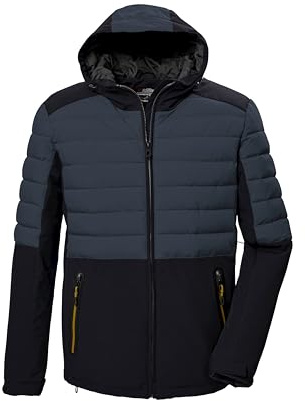 Killtec Herren Kow 3 Mn Jckt Steppjacke/Funktionsjacke mit Kapuze