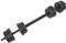 2in1 verstellbare Hanteln Set 20kg - Kurzhantel Set & Langhantel Set in einem Sport Set Krafttraining Zuhause Hantelstange mit Gewichten Set für Home Gym Fitness Set Hanteln verstellbar (Schwarz)
