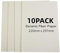 2Pcs Ceramic Fiber Paper, A4 3mm High Temperature Ceramic Fiber Rectangle Paper Insulation Gasket Paper, Exhaust Pipe Oven Chimney Glass Gasket Sealing Material for Stove Furnace Fireplace