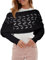Risipu Gestrickter Schal mit Ärmeln für Frauen, Pullover Schal mit Ärmeln Herbst Winter Warm Schal Wrap Schal Schals Warm Cozy (Schwarz)