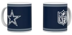 Dallas Cowboys NFL American Football – Tasse Becher Kaffeetasse Kickoff – Mattes Design zur Season 2024/2025 – 330 ml – Keramik