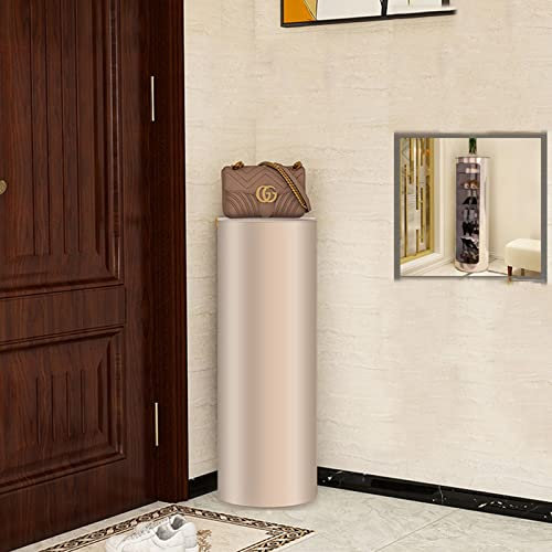 GAOXIONG Organizador De Zapatos Giratorio 360 drehbarer Schuhschrank Zapatero Giratorio Schuhregal Vertikales rundes Schuhregal für Eingangsbereich, Wohnzimmer, Flur, Schuhschrank (Farbe: 90 cm)