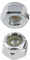 LIUCH 4# -40 5# -40 6# -32 8# -32 10# -24 10# -32 1/4-20 5/16-18 3/8-16 US White/Black Zinc American Lock Nut Self Locking Nut(White zinc,5-40(20pcs))