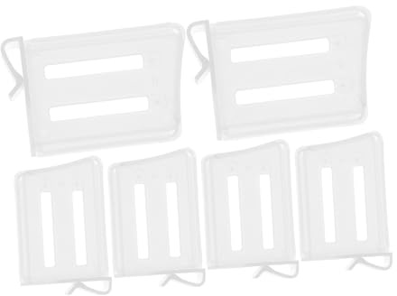 Lurrose 6 Stück Kühlschrank Trennwand Lagerregal Kühlschrank Vorratskammer Organizer Gewürzpaket Trennwände Kühlschrank Spalt Lagerregal Getränke Trennwände Kommoden Trennwände
