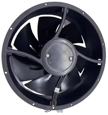 Ventilatore Assiale Resistente alle Alte Temperature CC 24V, Ventilatore Centrifugo Silenzioso e Ventilatore a Flusso Assiale