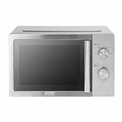 Haden Microwave Oven 20L 800W 5 Power Levels Stainless Steel