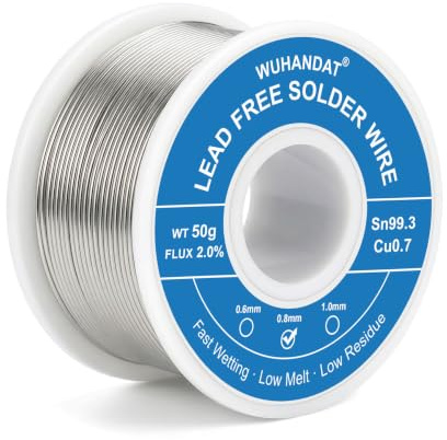 Estaño para Soldar 50g,Estaño para Soldar Electronica(0.8mm)