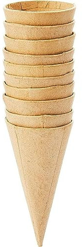 Creativ Company 100263 Kegel, 10 Stück, H: 8 cm, T: 4 cm