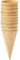 Creativ Company 100263 Kegel, 10 Stück, H: 8 cm, T: 4 cm