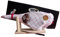 Grand jambon arrière Serrano, en kit avec porte-jambon et couteau, un super cadeau