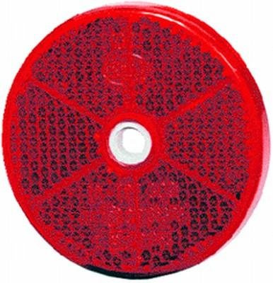 HELLA 8RA 002 014-232 Rückstrahler - Lichtscheibenfarbe: rot - geschraubt
