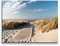 Visario Bild auf Leinwand Strand Ostsee Nordsee 4305-SCT deutsche Marke und Lager - Die Bilder/das Wandbild/der Kunstdruck ist fertig gerahmt 40 x 30 cm