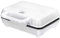 MPM MGO-25 Waffeleisen für 2 Dicke Belgische Waffeln, Antihaftbeschichtete Platten, Automatische Temperaturregelung, Weiß, 1000W, 1000, Kabel