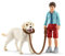 Schleich 42478 Farm World Walking with Labrador Retriever