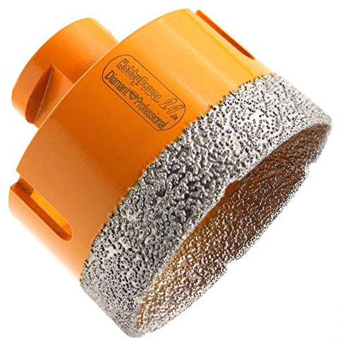 Foret diamanté M14 Flex pour meuleuse d'angle - Pour granit, pierre naturelle, marbre, carrelage de sol, grès cérame (Ø 70 mm)