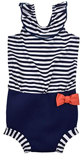 Splash About Happy Nappy Maillot de Bain Une pièce, Nautical, 3-8 Mois