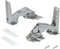 Kenekos - 2er Türscharnier-Set geeignet für Kühlschrank Bosch Siemens 00481147/481147 Neff AEG Electrolux 407131425/8 Miele 5546050 Quelle Constructa Balay Gefrierschrank