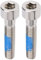 Fahrradspindelschrauben, 2 STK. M6 x 30 mm Titanlegierung Fahrradlenkerschaftbolzen Mountainbike Rennrad Headset Kopfschraubensatz(Silber) Fahrrad und Ersatzteile Fahrräder und Zubehör
