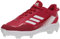 adidas Men's Icon 7 TPU Baseball Shoe, Team Power Red/Silver Metallic/White, 11.5