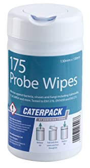 Caterpack by Robinson Young Probe Wipes 175 Pack, Effective Against a Wide Range of Bacteria and viruses.