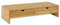 OSCO Bamboo Monitor Stand | 2 Large Deep Drawers | Computer Screen Riser | Printer Stand | Laptop Plinth | Keyboard Storage | Desktop Shelf | Fully Assembled | H11 x W47 x D18 cm |