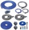 Recoil RC4D True 4 Gauge Car Audio Dual Amplifiers CCA Wiring Installation Kits with OFC RCA Cable