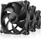 Antec Storm PWM 12cm Case Fans x3, Fluid Dynamic Bearing, 600-2000 RPM, Spiral Fan Structure, PWM Daisy Chain