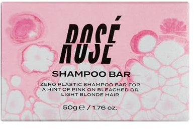 BLEACH LONDON Rose Shampoo Bar - Pale Pink Rinse, Vegan, Cruelty Free, colour Protected Clean, colour Depositing Formula, 250 ml