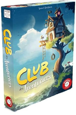 Piatnik Abenteuerclub – Abenteuerspiel ab 8 Jahren – kooperatives Abenteuerspiel für 2 bis 5 Spieler – ideal für die Familie mit Kindern – 7247