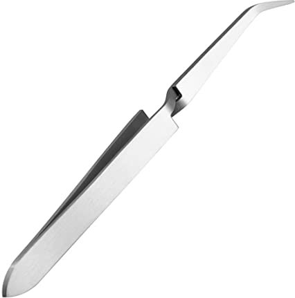 Pinzette per Unghie Pinze per Manicure in Acciaio Inox Pinzette Unghie Gel Pinzette Modellanti per Unghie Multifunzione Strumenti per Unghie