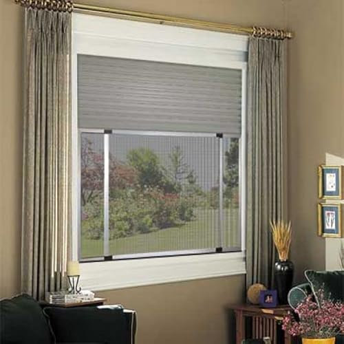 ZANZARIERA A PANNELLO ESTENSIBILE cm 50x70 - col. Marrone