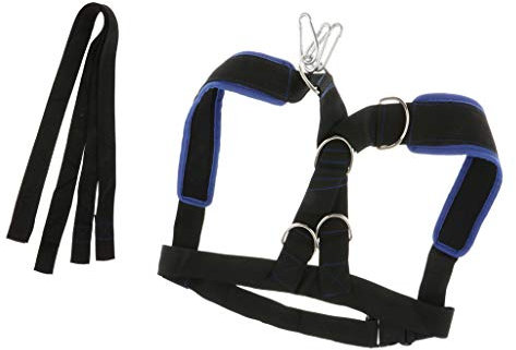 Fitness Schlitten Geschirr Workout Speed Trainer Weste Gürtel mit Zugband