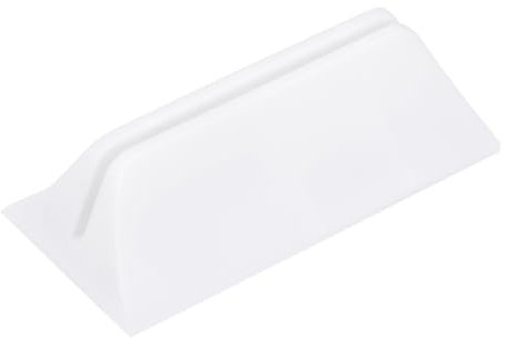 sourcing map Büro-Schreibtisch-Trennwand-Clips, 3–5 mm dick, Trennwandschutz, Halterung für Bildschirme, Bürotische, Weiß, 4 Stück