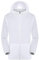 BUKKNYE Rain Jacket Women Lightweight Zip Up Rain Coat Outdoor Hiking Waterproof Jacket Fall Raincoat Windbreaker with Hood A-White