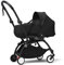 Stokke YOYO3 Kinderwagen mit Liegewanne (Black) - Inklusive Rahmen (Black), Liegewanne, Doppelmatratze, Fußbezug, gepolstertem Schultergurt und schützender Aufbewahrungstasche
