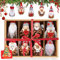 Addobbi Natalizi Gnomi,8 Pezzi Pigne Albero di Natale Addobbi,Gnomi Natalizi Piccoli Addobbi Albero Natale,Angeli Natalizi Decorazioni Natale,Gnomo Bambole Folletti Pensierino di Natale Ciondoli