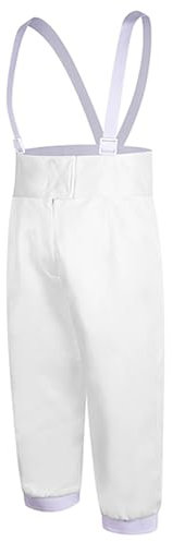 ZAFDZSW Fechthose, 450N Fechthose, Unisex-Fechtuniform, Klassische Trainingsfechthose, für Florett-Degen-Säbel(38)