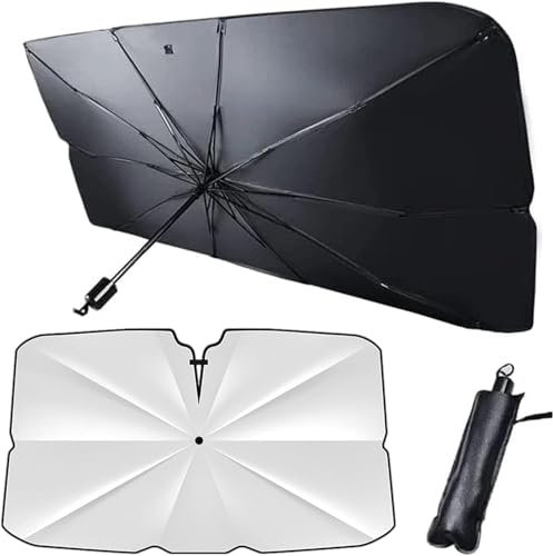 Parasol Coche Delantero para Ford Focus Sedan 2018-2022, Parasol Coche Delantero Parasol Plegable Coche con Anti UV Rayos