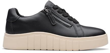 Clarks Mykah Joy Womens Black Leather, 3