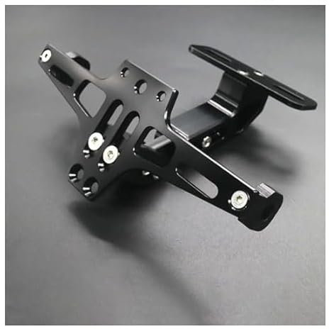 nlwopf Motorcycle License Plate Bracket, For Pi-aggio Liberty 50/Medley/NRG 50/NRG Power/XEvo 400/Zip Adjustable Motorbike Fender Eliminator, Motorbike Tail Tidy,A