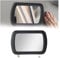 Universal Deluxe Clip-On Car Sun Visor Mirror - Portable Vanity Mirror for Women, Fits Car, Truck, SUV - Ideal for Makeup & Sun Shading