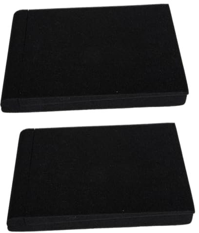 LOLIPPYY 2pcs Acoustic Isolation Pads for Speakers Vibration Proof Foam Sound Diffuser Panels Monitor Isolation Pads for 10 Inch Speakers Soundproofing and Noise Reduction