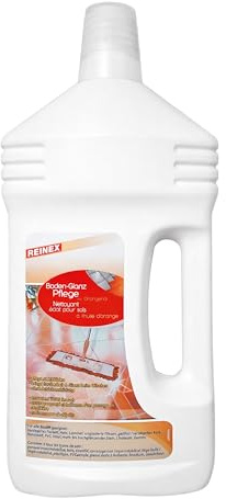BODEN-GLANZPFLEGE mit Orangenöl 1L Bodenpflege Glanzpflege Bodenglanzpflege Bodenreiniger Laminatreiniger Korkreiniger Boden Pflege 90