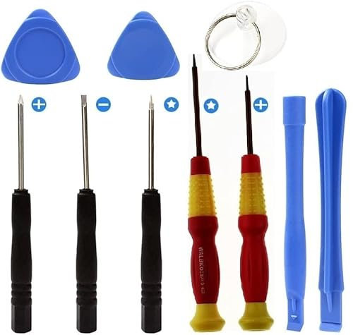 itronik® Werkzeug kompatibel mit iPhone und Galaxy Mini iPad iPod iTouch Schraubendreher Schraubenzieher Kreuz Kreuzschlitz Pentalobe Montagewerkzeug Tool WERKZEUG SET OPENING TOOL