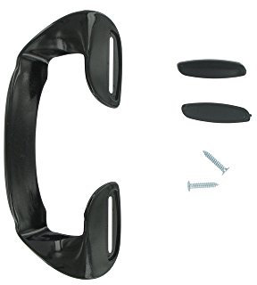 Paxanpax Universal Plastic Fridge Freezer Grab Handle, Black